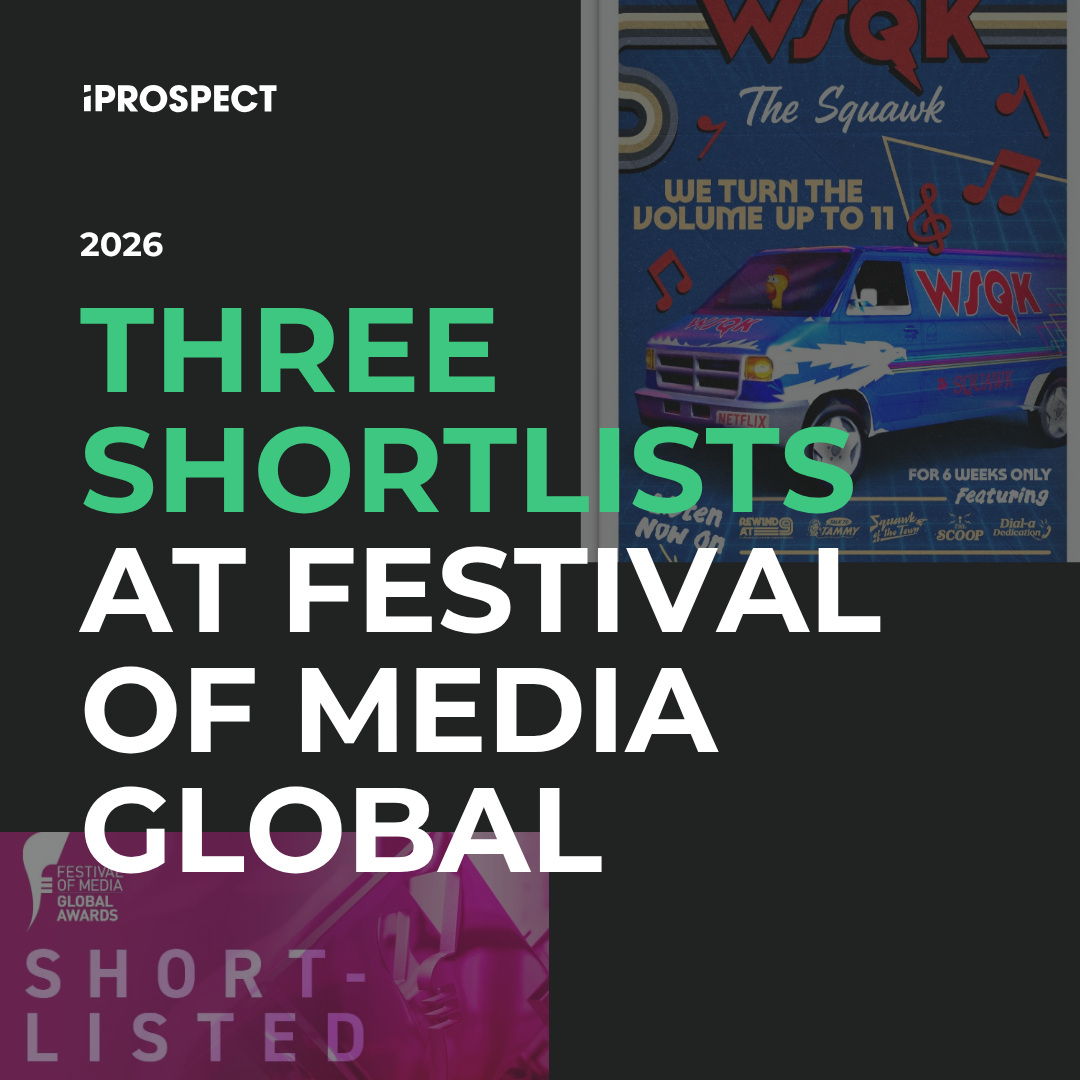 THREE SHORTLISTS AT FESTIVAL OF MEDIA GLOBAL